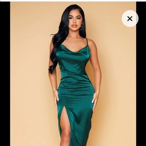 Pretty Little Thing Satin Dress